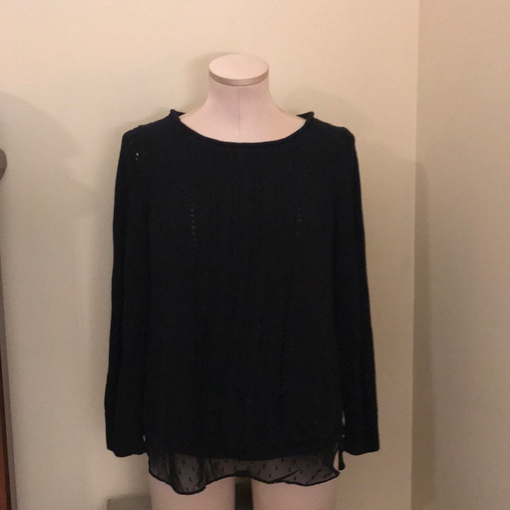 Black sweater